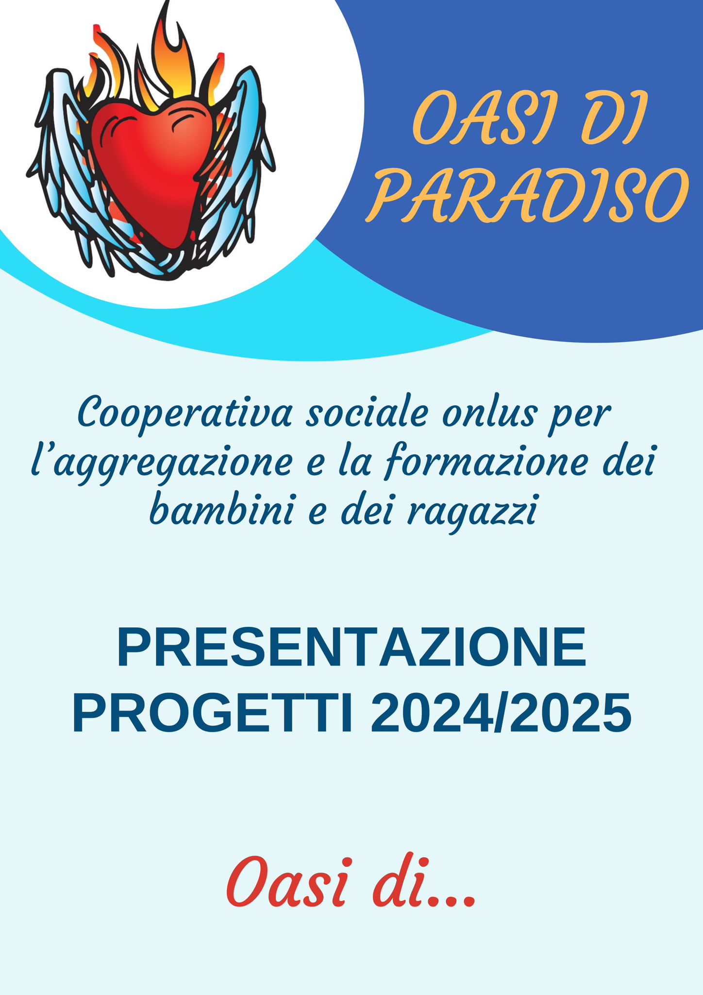 copertina volantino presentazione progetti 2024-2025